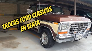 Ford Trucks For Sale Camionetas Ford en venta Clasicas [upl. by Southard]