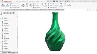 Surface Modeling  SolidWorks Tutorial [upl. by Ruella]