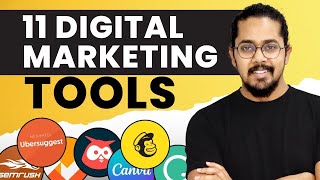 11 Important Tools for Digital Marketing🛠️  Best Tools for Online Marketing 2024 [upl. by Emawk]