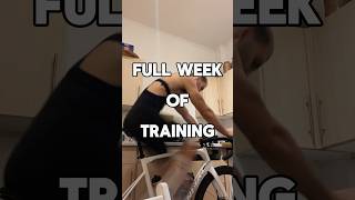 Full week of training triathlon cycling swim swimbikerun [upl. by Ander]