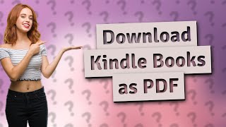 How do I download Kindle books to my computer PDF [upl. by Blossom332]