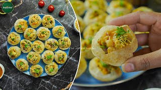 Street Style Golgappa  Pani Puri Recipe by SooperChef [upl. by Gibeon835]