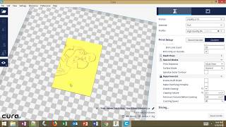 How to make a lithophanelithograph using Cura [upl. by Yssac788]