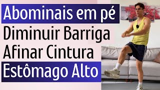 ⭐️ Como reduzir barriga baixar o estômago alto e afinar cintura  Henrich Lima [upl. by Ailemak]