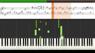 Chopin FantasieImpromptu C sharp minor Op 66 Piano Tutorial Synthesia Sheet Music  midi [upl. by Eedrahc]