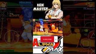 Ken Master Vs Zangief And RMika Street Fighter Alpha 3 Max RDramatic Battle [upl. by Corotto]