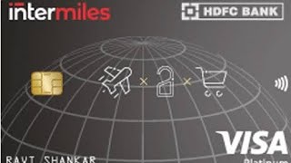 InterMiles Platinum Credit Card Fees amp Charges  HDFC creditcard hdfccreditcard [upl. by Farkas]