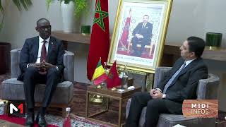 Marrakech  Nasser Bourita rencontre son homologue malien [upl. by Elson]