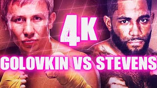 Gennadiy Golovkin vs Curtis Stevens Highlights 4K [upl. by Nosittam817]