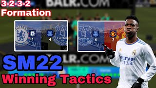 SM22 Winning Tactics  3232 Formation  Soccer Manager 2022 [upl. by Eile]