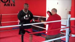 Zuri Lawrence Boxing in Poughkeepsie NY at Precision MMA [upl. by Frohne]