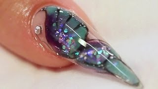 NAIL ART tuto comment poser du foil [upl. by Athal886]