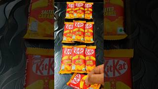 Yummy Chocolate New Nestle Kitkat Salted Caramel shorts [upl. by Atat]