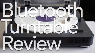 AudioTechnica LP60BT Bluetooth Turntable Review [upl. by Arelus]