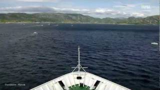 Hurtigruten Minutt for Minutt  the complete voyage in 37 minutes [upl. by Court]