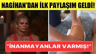 SURVİVORDAN ELENEN NAGİHANDAN İLK PAYLAŞIM GELDİ PARKURA ÇIKAMAZSIN DEMİŞTİNquot [upl. by Oisinoid]