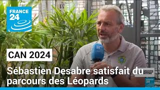 CAN 2024  le sélectionneur de la RD Congo satisfait du parcours des Léopards • FRANCE 24 [upl. by Olemrac431]