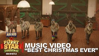 Puppy Star Christmas Music Video  quotBest Christmas Everquot [upl. by Olivann]