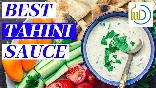 BEST Authentic Tahini Sauce Recipe [upl. by Franck]