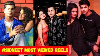 Siddharth Nigam and Avneet Kaur Cute Moments  Sidneet MOST VIEWED Reels  Sidneet Latest Update [upl. by Casmey]