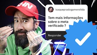 A VERDADE sobre o VERIFICADO da Meta [upl. by Rance45]