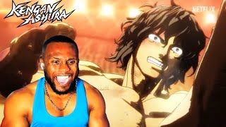 KENGAN ASHURA Season 2 Part2  Official Trailer  Netflix REACTIONREVIEW [upl. by Raamal]