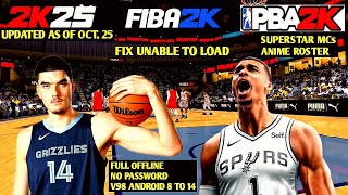 NBA 2K25 ANDROID BATTLE OF THE GIANTS ZACH EDEY VS VICTOR WEMBANYAMA GAMEPLAY V98 UPDATED [upl. by Dowell]