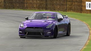 GoodWood  700HP NISSAN GTR R35 STRAIGHT PIPE ARMYTRIX  Assetto Corsa  Logitech G25 [upl. by Allimrac]