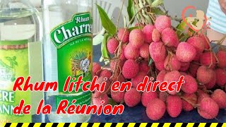 Rhum arrangé litchi dédicace en direct de La Réunion Allez rendezvous en cuisine [upl. by Belford]