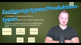 Fertigungstypen  Produktionstypen  Einzelfertigung  Serienfertigung  Massenfertigung [upl. by Olnay]