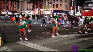 All Bands From Krewe Of Alla Parade On St Charles and Canal Street 2022 [upl. by Stephania102]