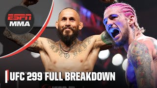 Dominick Cruz UFC 299 Breakdown Sean OMalley vs Marlon Vera  ESPN MMA [upl. by Elad]