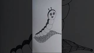 How To Draw A Caterpillar [upl. by Ridgley]