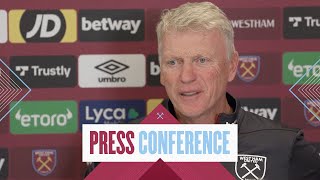 quotIts Going to Be a Tough Testquot  David Moyes Press Conference  Bournemouth v West Ham [upl. by Oihsoy]