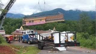 Log Cabin Build Day Lake Lure NC BUILDiSODE 9 [upl. by Curry]