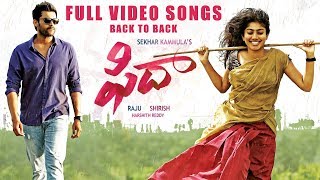 Fidaa Full Video Songs Back To Back  Varun Tej Sai Pallavi  Dil Raju [upl. by Jesus]