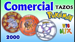 Comercial Tazos Pokémon  2000  Promoção Elma Chips  Propaganda  nostalgia [upl. by Enilra]