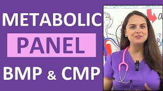 Metabolic Panel Explained Basic BMP amp Comprehensive Metabolic Panel CMP Lab Values for Nurses [upl. by Ocsisnarf576]