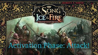 How to Play the ASOIAF miniatures game Attack [upl. by Gabbey]