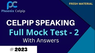 CELPIP Speaking Test  2 with Sample Answers Boost Your Score in 2023 [upl. by Evanthe439]