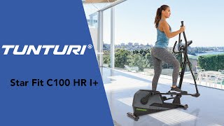 Tunturi Star Fit C100 HR i Cross Trainer with Bluetooth EN [upl. by Russo]