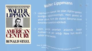 Walter Lippmann [upl. by Aliakim]