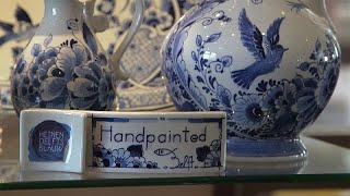 Traditional Dutch pottery gets contemporary makeover [upl. by Apeed744]