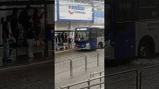 22154 DA VIAÇÃO CAIEIRAS NO ALAGAMENTO onibussp onibus [upl. by Kippy347]