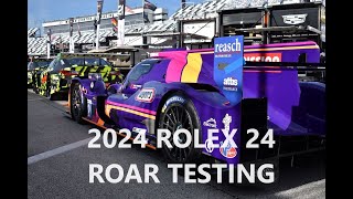 2024 Rolex 24 Roar Test Session 1 [upl. by Nahgeem759]