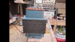 Rewinding A Mains Transformer  Tek 585A  Part Five [upl. by Eustasius]