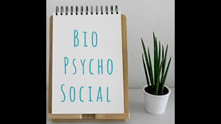 Biopsychosocial Model of health psychology [upl. by Ilysa309]