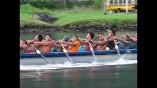 50 Samoans Rowing 1 boat [upl. by Whitver]