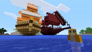 Minecraft Xbox  Sinking Feeling 124 [upl. by Ahsitruc]