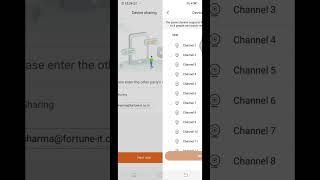 How To Share Device In Phoenix Live Pro Application secureye nvr deviceshare smartphone cplus [upl. by Rats397]